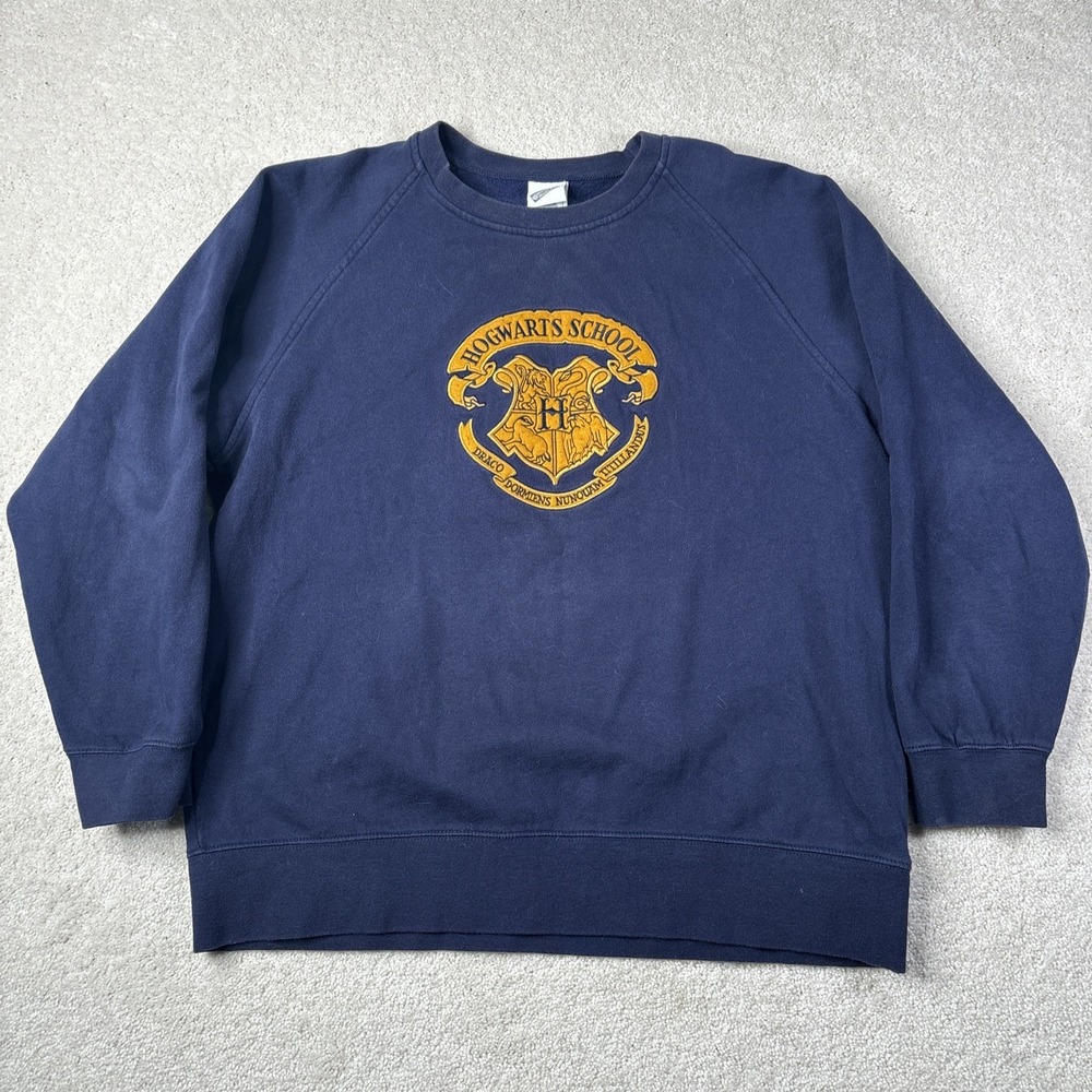 Warner Bros.‎ Studio Store Adult Large Harry Potter Hogwarts Crewneck Sweatshirt